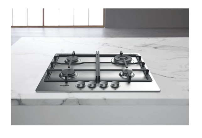 Kookplaat  gas Whirlpool TKRL661IXEU detail 3