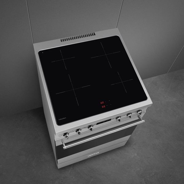 Cuisinière induction Smeg C6IMXM2/inox detail 4