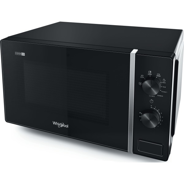 Microgolfoven vrijstaand Whirlpool MWP103B/zwart detail 3