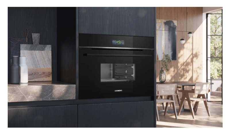 Four à vapeur Siemens CD714GXB1/zwart detail 4