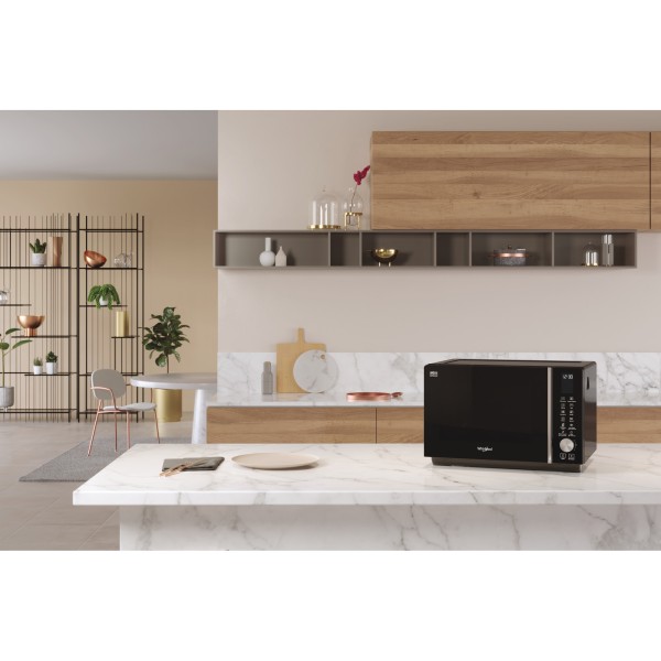 Microgolfoven vrijstaand Whirlpool MWF259B/zwart detail 3