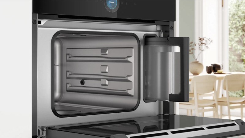 Stoomoven Bosch CDG714XB1 / ZWART detail 2