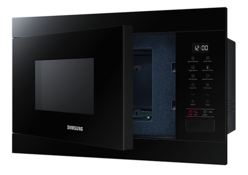 Microgolfoven inbouw zonder grill Samsung MS22T8254AB / ZWART ONXY detail 2