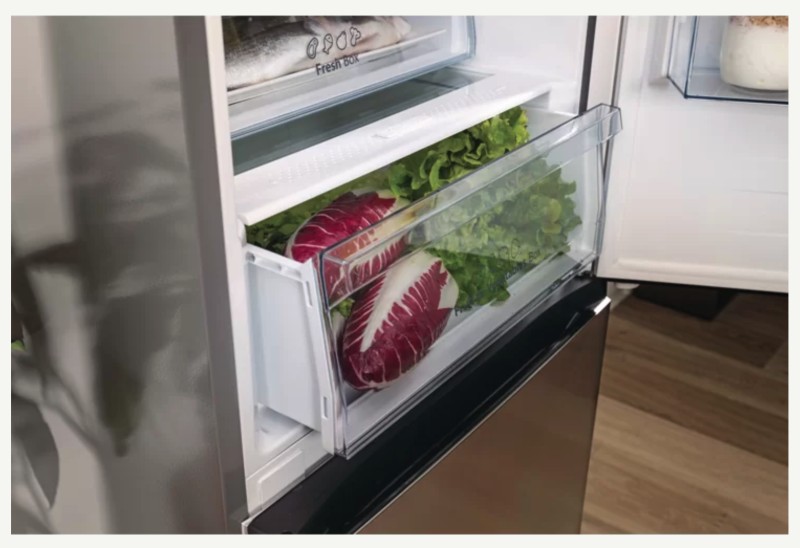 Combiné réfrigérateur/congélateur Etna/by Atag KCV385NRVS/inox detail 3