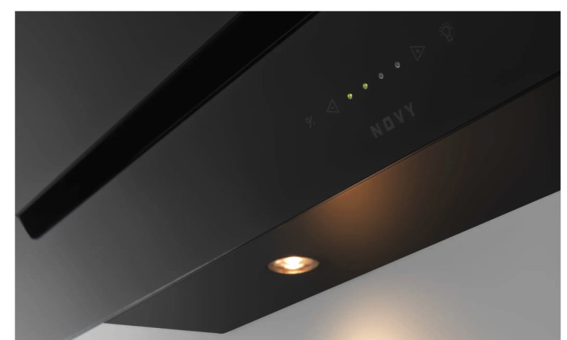 Dampkap wand/schouw Novy 7836 / Novy Vision detail 2