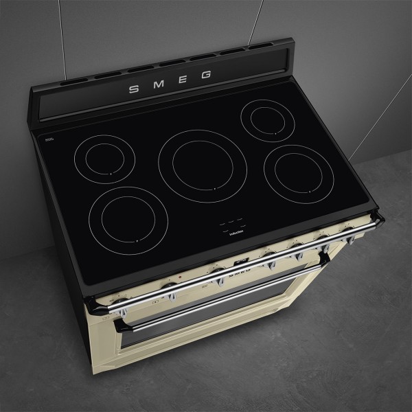 Cuisinière induction Smeg TR90IMP detail 3