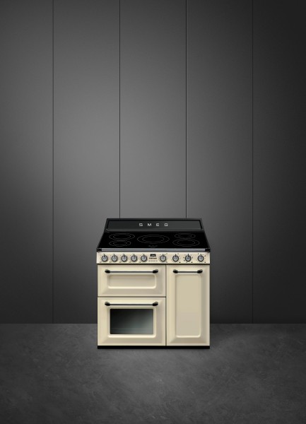Fornuis inductie kookplaat Smeg TR93IP2 detail 1