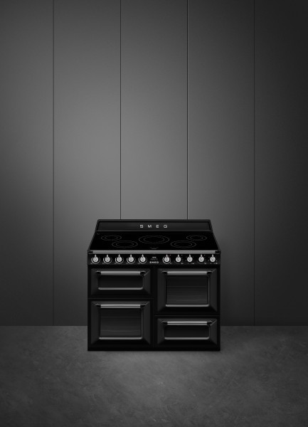 Fornuis inductie kookplaat Smeg TR4110IBL2 detail 1