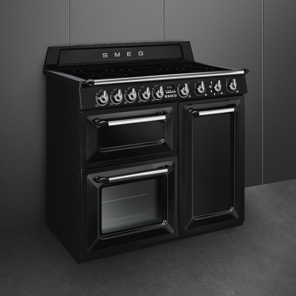Fornuis inductie kookplaat Smeg TR103IBL2 detail 2