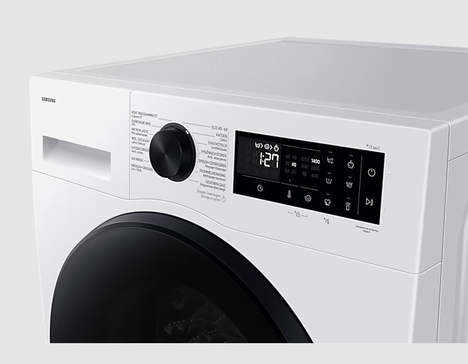 Was en droog combinatie Samsung WD91DG5B15BE/was droog detail 2