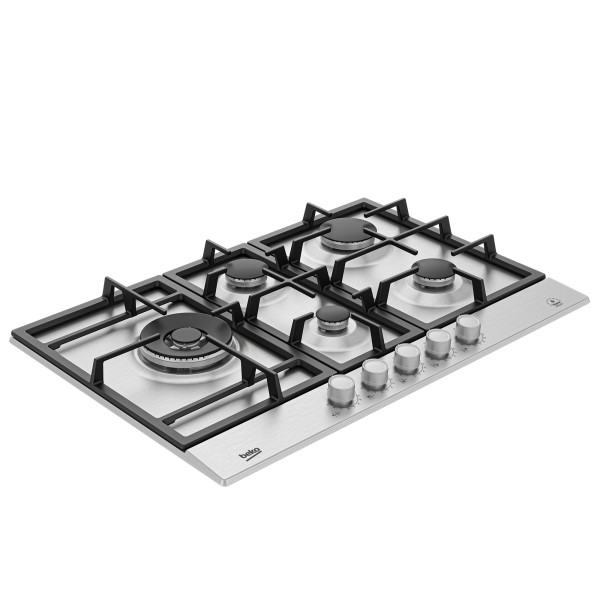 Kookplaat  gas Beko HIAL75325SX detail 1