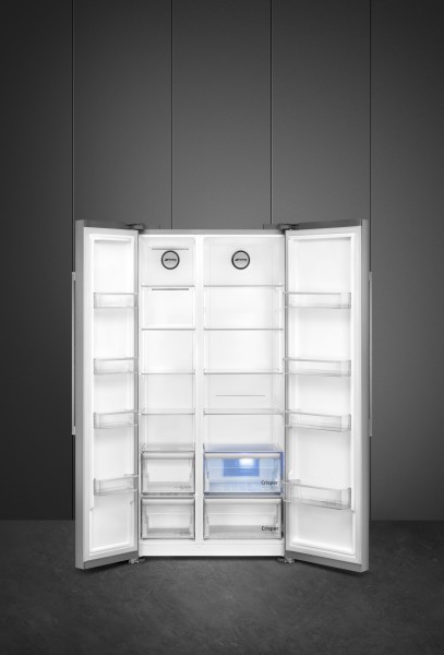 Side/Side + 3 en 4 deurs Smeg SBS63XDE detail 1