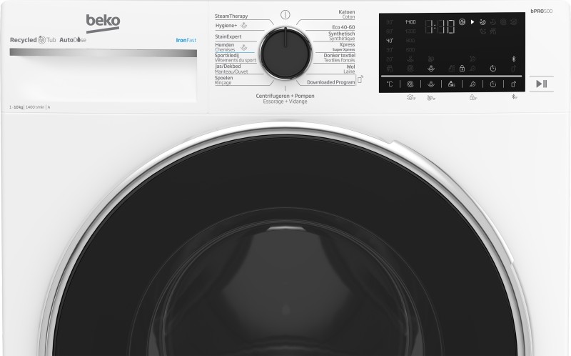 Wasmachine Beko B5WT5104106W detail 2