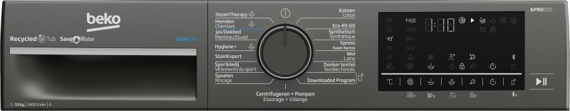 Wasmachine Beko B5WT5104111M/ZWART TOESTEL detail 3