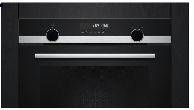 Four air pulsé/multifonction Siemens HB578GBS3/zwart detail 2