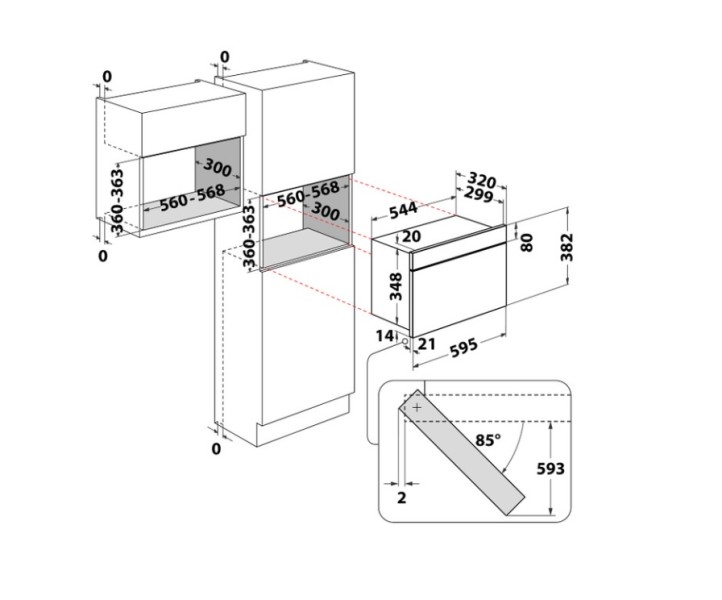 Micro-ondes avec grill Whirlpool WMN464BX detail 5