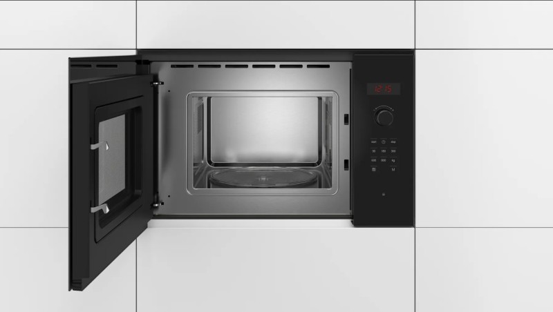 Microgolfoven inbouw zonder grill Bosch BFL523MB1F/zwart detail 1