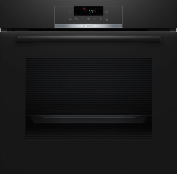 Multifunctie oven Bosch HBA571BB3/zwart vooraanzicht