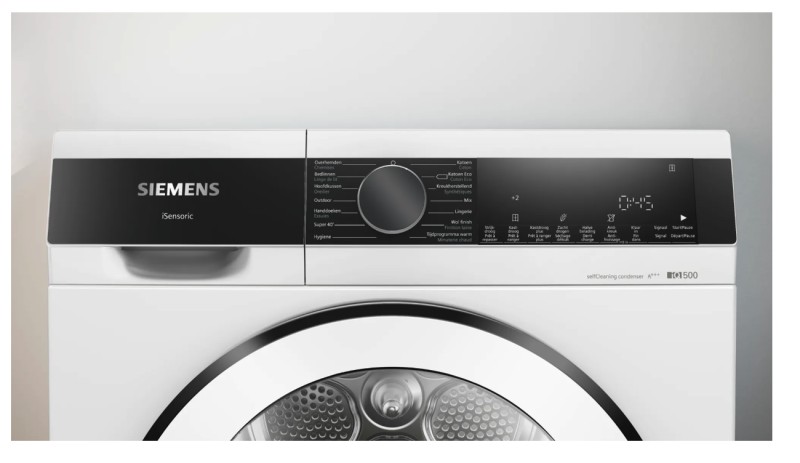 Droogkast Siemens WQ35G2DMFG detail 1