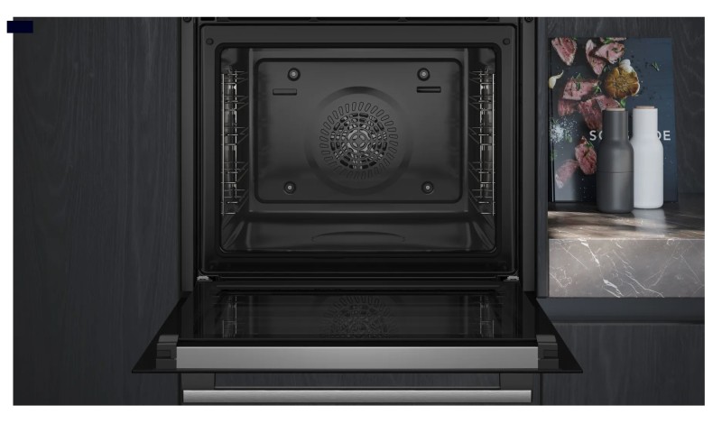 Multifunctie oven Siemens HR572GBS3/zwart detail 1