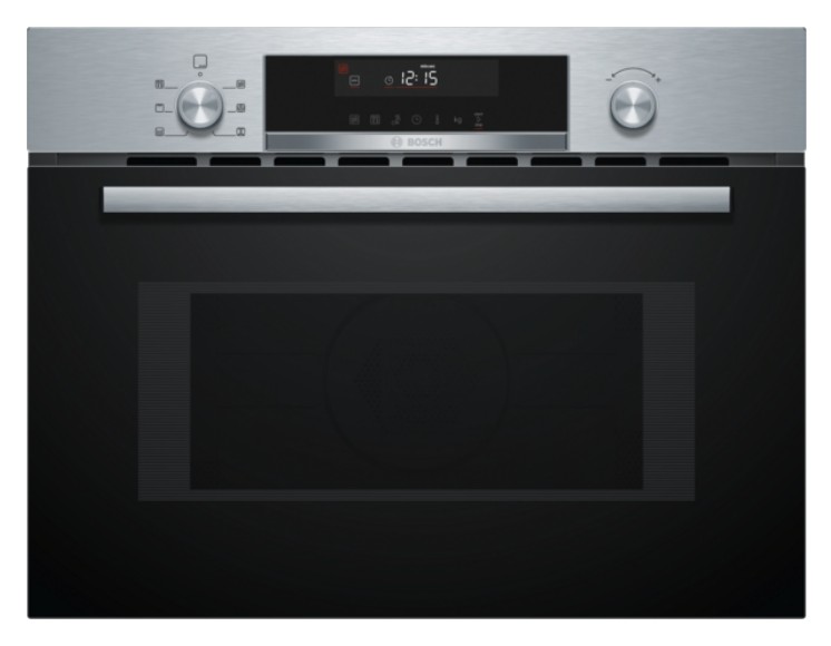 Combi : four + micro-ondes Bosch CMA585GS1 vooraanzicht