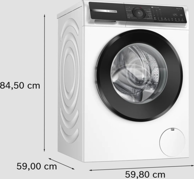 Wasmachine Bosch WGH2560AFG detail 4