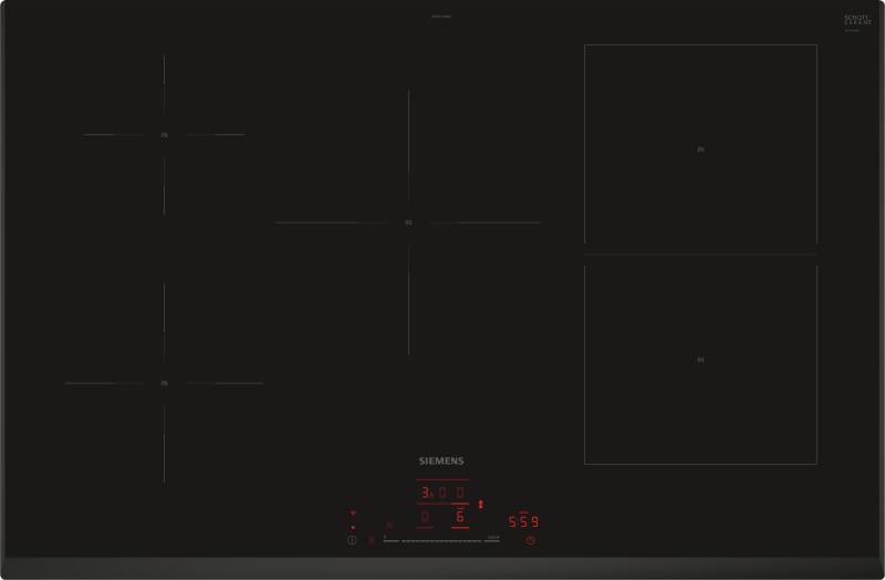 Taque de cuisson induction Siemens ED851HWB1E vooraanzicht