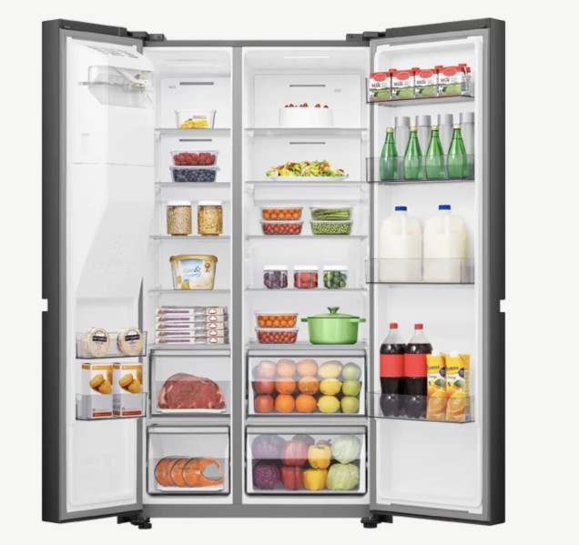 Side/Side + 3 et 4 portes Etna/by Atag AKV879IZWA/zwart detail 1