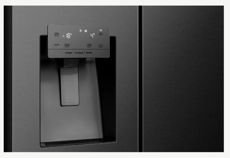 Side/Side + 3 et 4 portes Etna/by Atag AKV879IZWA/zwart detail 2