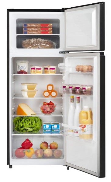 Koelvriescombinatie Everglades EVTD3026/zwart detail 1