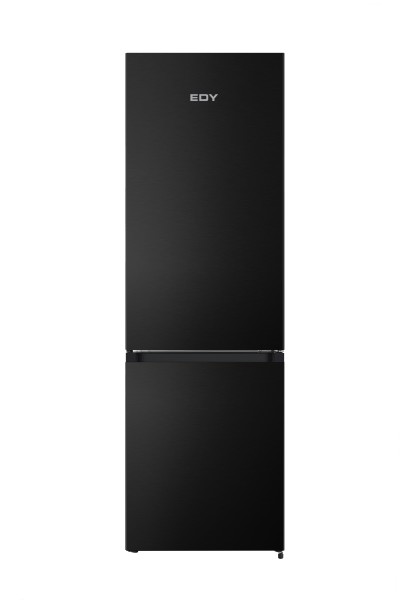 Combiné réfrigérateur/congélateur Edy EDHC8086/zwart vooraanzicht