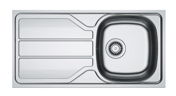 Enkele spoelbak Franke FLX611-86/441/ACTIE vooraanzicht