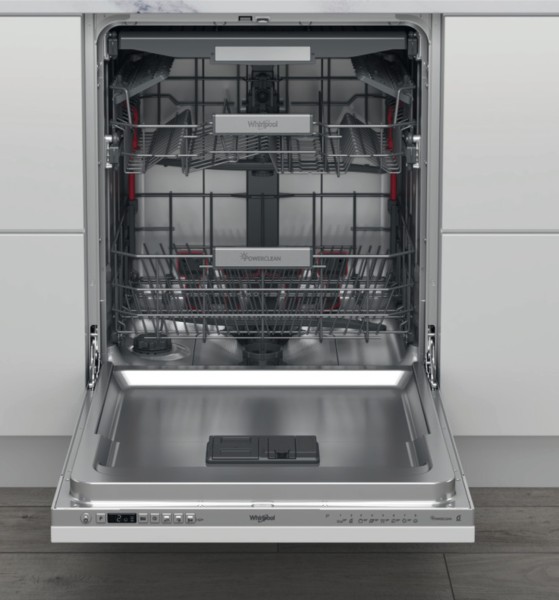 Lave-vaisselle full-intégré 60cm Whirlpool WIO3T126PFE vooraanzicht