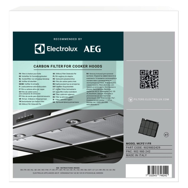 Hotte accessoires AEG MCFE11PL detail 1