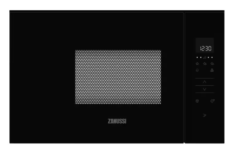 Micro-ondes sans grill Zanussi ZMBN2SK/zwart vooraanzicht