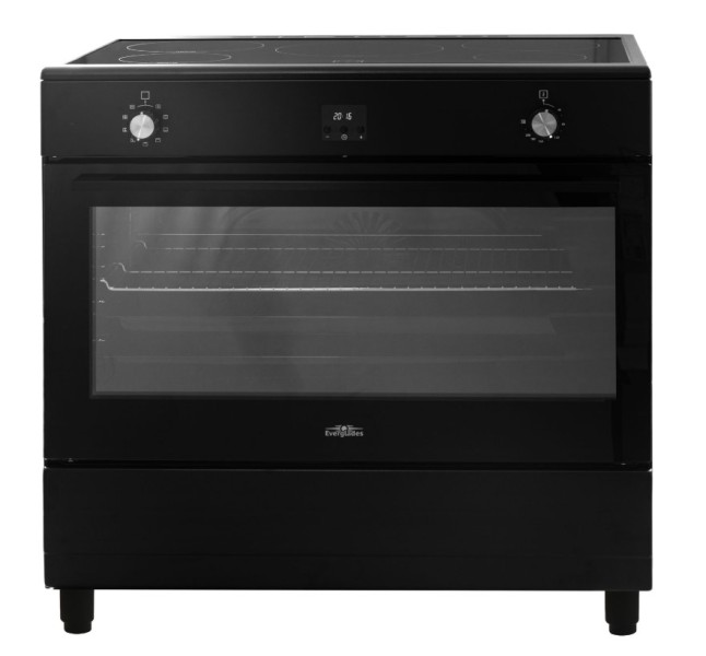 Cuisinière induction Everglades EVCK9225 vooraanzicht