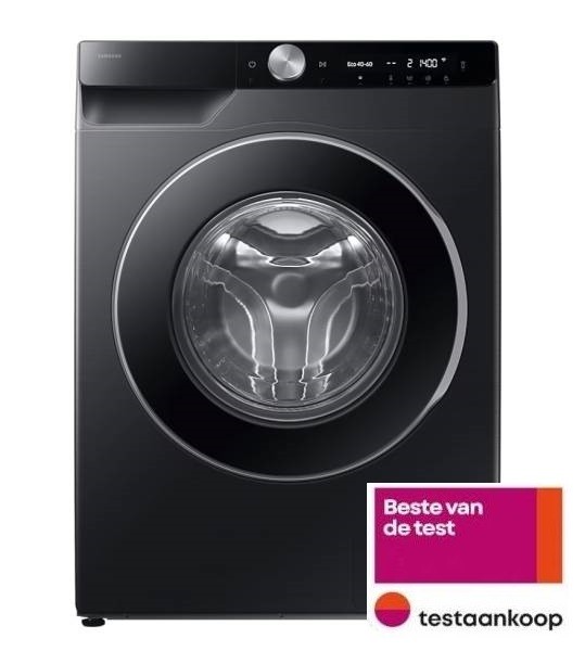 Machine à laver Samsung WW90DG6U85LBU3/ZWART vooraanzicht