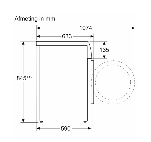 Wasmachine Bosch WGH2440AFG detail 3