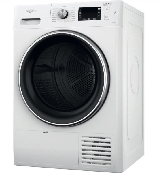 Séchoir Whirlpool FFTM229X3BXBE / Inox Deur vooraanzicht