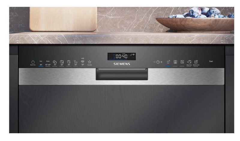 Vaatwasser integre. 60cm frontbediening Siemens SN55ES12CE detail 3