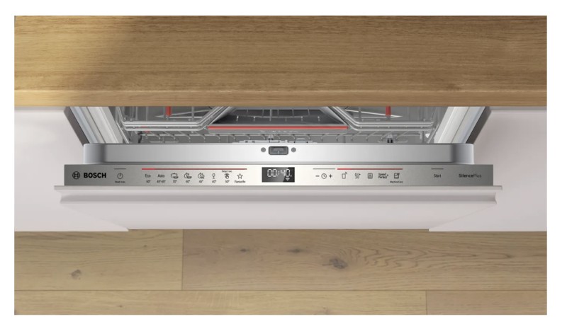 Vaatwasser volledig integreerbaar 60cm Bosch SMD6ECX12E detail 2