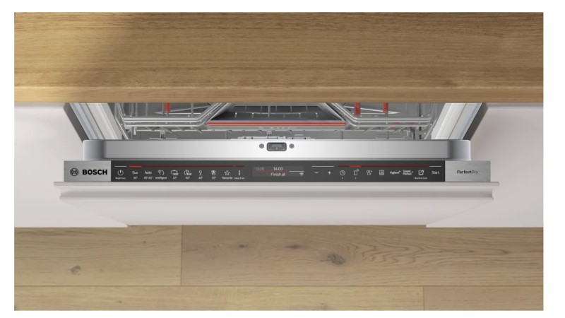 Vaatwasser volledig integreerbaar 60cm Bosch SBD8TCX04E detail 2