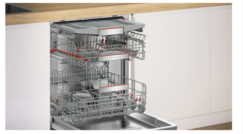 Vaatwasser volledig integreerbaar 60cm Bosch SMD8TCX04E detail 4