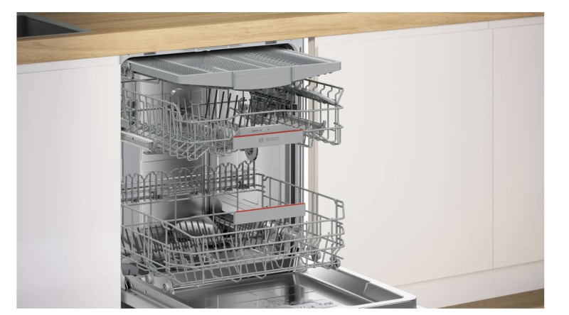 Vaatwasser volledig integreerbaar 60cm Bosch SMH6ZCX10E detail 1