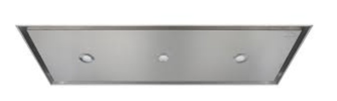 Hotte groupe aspirant Venduro RAFF120-MMINOX vooraanzicht