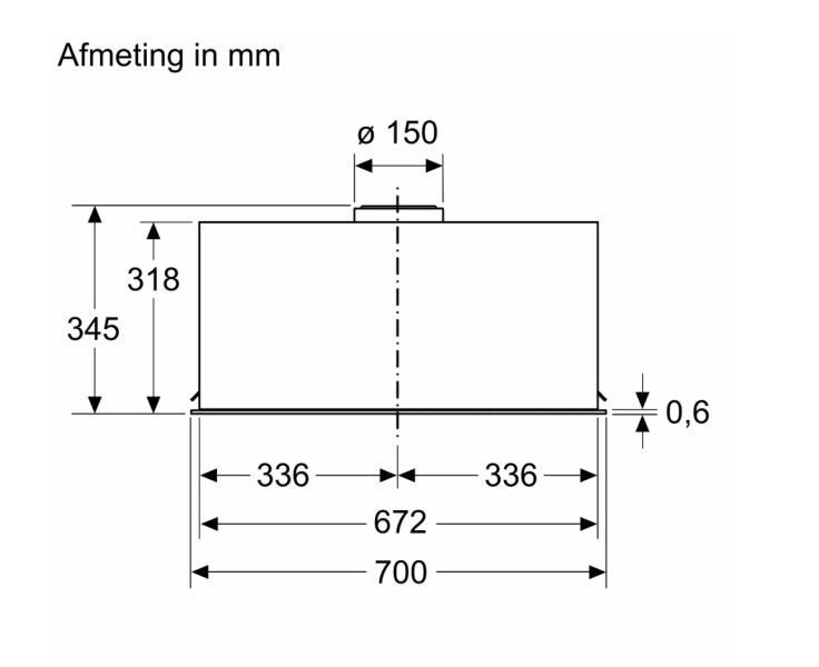 Hotte groupe aspirant Siemens LB77NAC50 detail 4