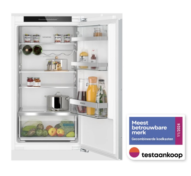 Frigo intégrable hauteur 102cm Siemens KI31RADD1 vooraanzicht