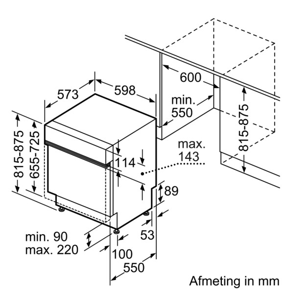 Lave-vaisselle avec panneau de commande 60cm Siemens SN53ES06VE detail 6