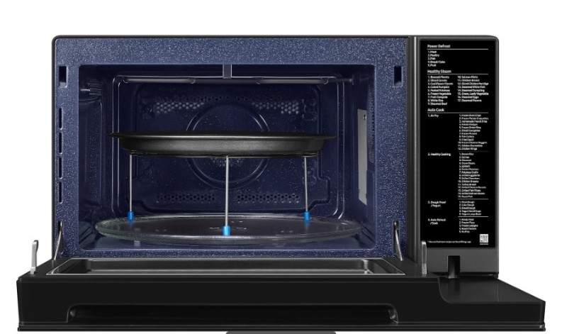 Microgolfoven vrijstaand Samsung MC32DG7646KKE/zwart detail 3