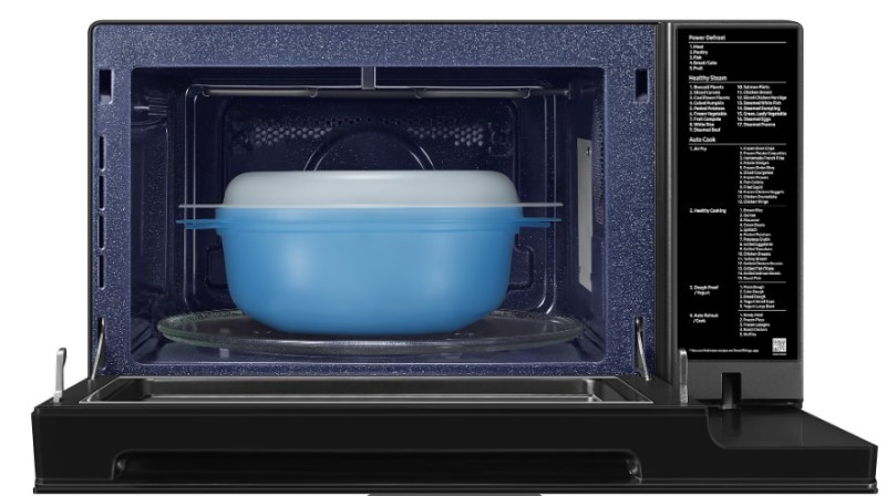 Micro-ondes pose-libre Samsung MC32DG7646KKE/zwart detail 1